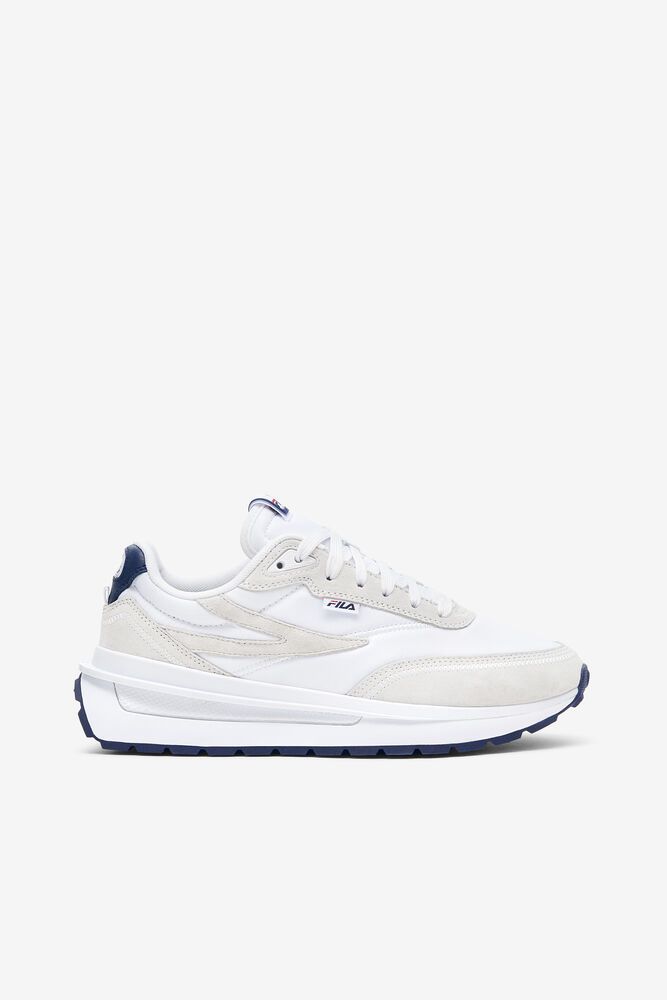 Fila Renno Trainers White - Womens - 21485GQLT